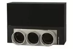 Rozdzielacz podłowoy Vent-Axia Uniflexplus 3 x Ø69 mm, w zestawie 2 x osłony uszczelniające Ø69 mm