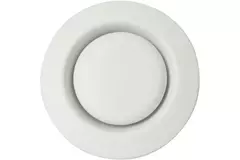 Zawór wyciągowy Zehnder z tworzywa sztucznego 125 mm, kość słoniowa - STC 100/125
