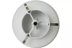 Zawór wyciągowy Zehnder z tworzywa sztucznego 125 mm w kolorze białym - STK 1 100/125