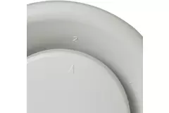 Zawór wyciągowy Zehnder z tworzywa sztucznego 125 mm w kolorze białym - STK 1 100/125
