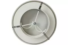 Plastikowe zawory wentylacyjne doprowadzające powietrze 125mm RAL 9003 ze sprężynami ciernymi - VST125