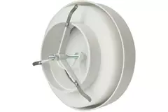 Plastikowe zawory wentylacyjne doprowadzające powietrze 125mm RAL 9003 ze sprężynami ciernymi - VST125