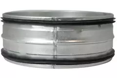 Bezpieczny spiralny złącznik nyplowy Ø 125 mm do przewodu spiralnego