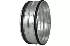 Bezpieczny spiralny złącznik nyplowy Ø 125 mm do przewodu spiralnego
