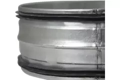 Bezpieczny spiralny złącznik nyplowy Ø 125 mm do przewodu spiralnego