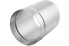 Przedłużone połączenie suwane do kanału spiro 125 mm (cynkowane)