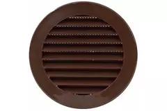 Kratka wentylacyjna o średnicy 100 mm brązowa - VR100B