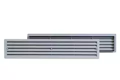 Kratka plastikowa 450x92 mm szara - VR459P