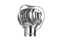 Wentylator napędzany wiatrem Penn 125 mm aluminium - 44 m3/h