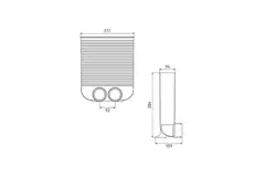 Adapter rusztu Ubbink Air Excellent 34C