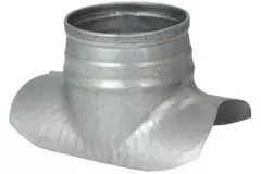 Siodło do kanału spiralnego Ø 80 mm - 80 mm (90°) - ocynkowane (nie typu SAFE)