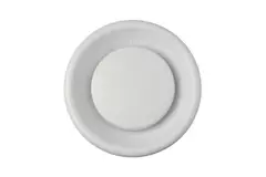 Zawór wyciągowy Zehnder z tworzywa sztucznego 125 mm w kolorze białym - STK 1 100/125